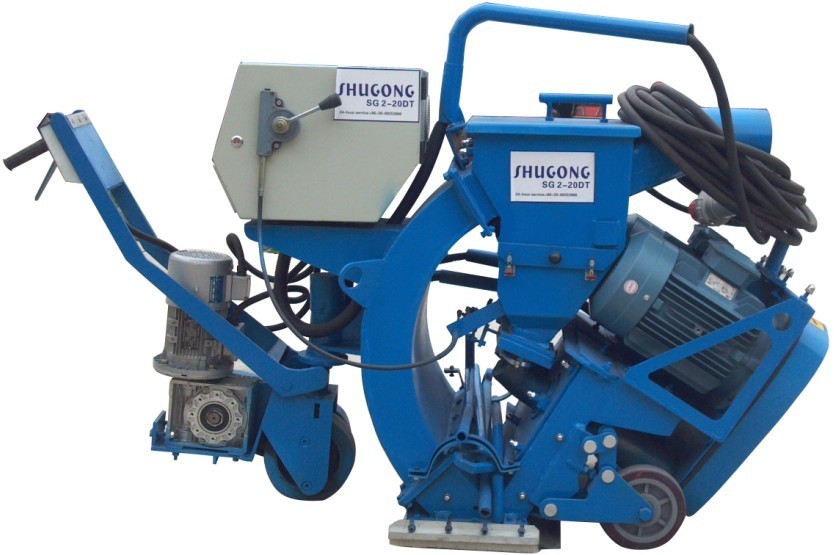 拋丸機(寬550mm)蜀工Mettmann系列-雙拋頭路面拋丸機